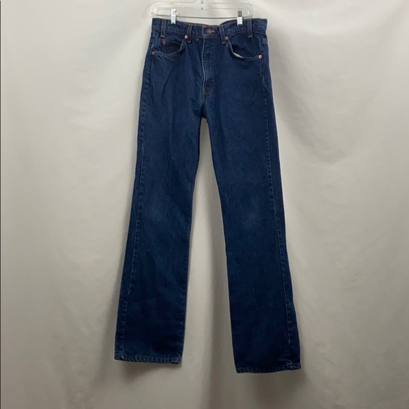 Vintage Levi’s Mens Orange Tab 33x34 Blue Jeans - Picture 1 of 10